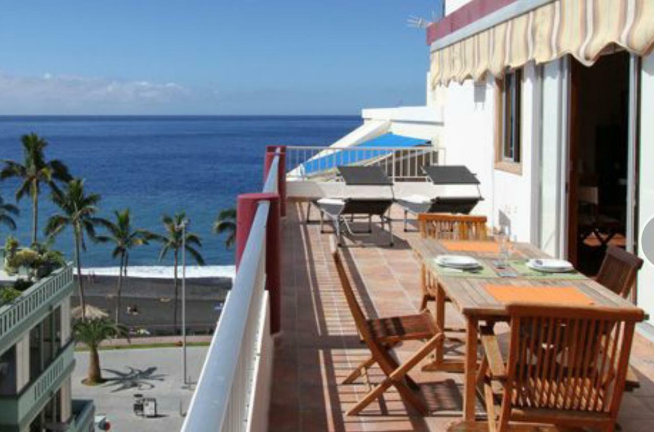 Апартаменты Atico Con Vistas Al Mar Пуэрто-Наос Экстерьер фото